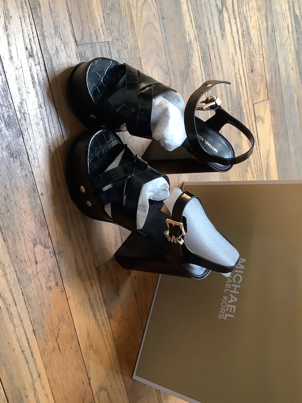MICHAEL Michael Kors black platform